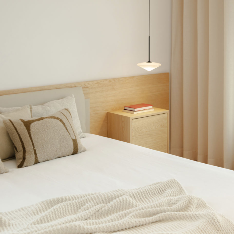 Vibia ilumina una residencia contemporánea minimalista